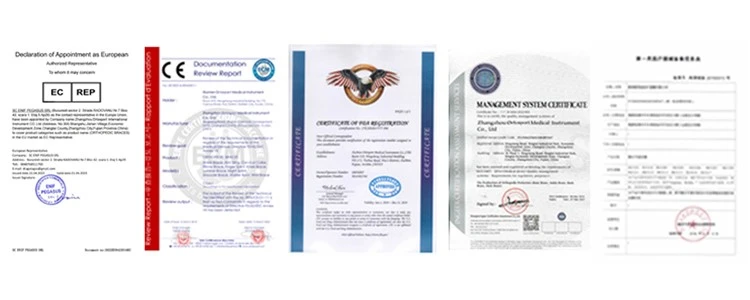 New Bunion Hallux Valgus Splint Certificate