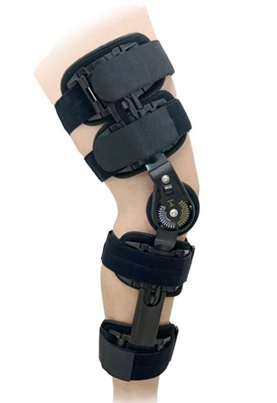 Telescopic ROM Knee Brace